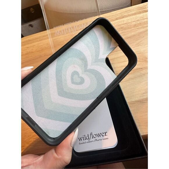 Wildflower Matcha Love Green Hearts iPhone 11 Protective Phone Case - Picture 6 of 7